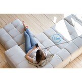 Veger V730 3 in 1 kabel met Magsafe 1.5m Braided 92 Watt