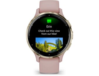 Garmin Venu 3S Goud/Roze - Smartwatch