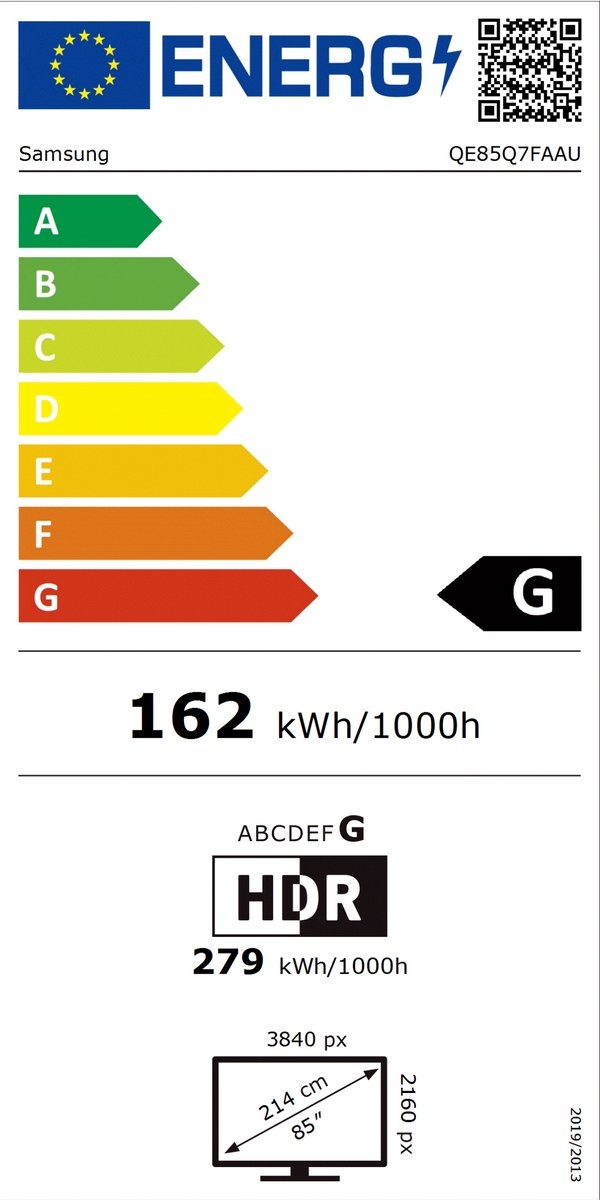Samsung QLED 4K 85Q7FA (2025) - QLED TV