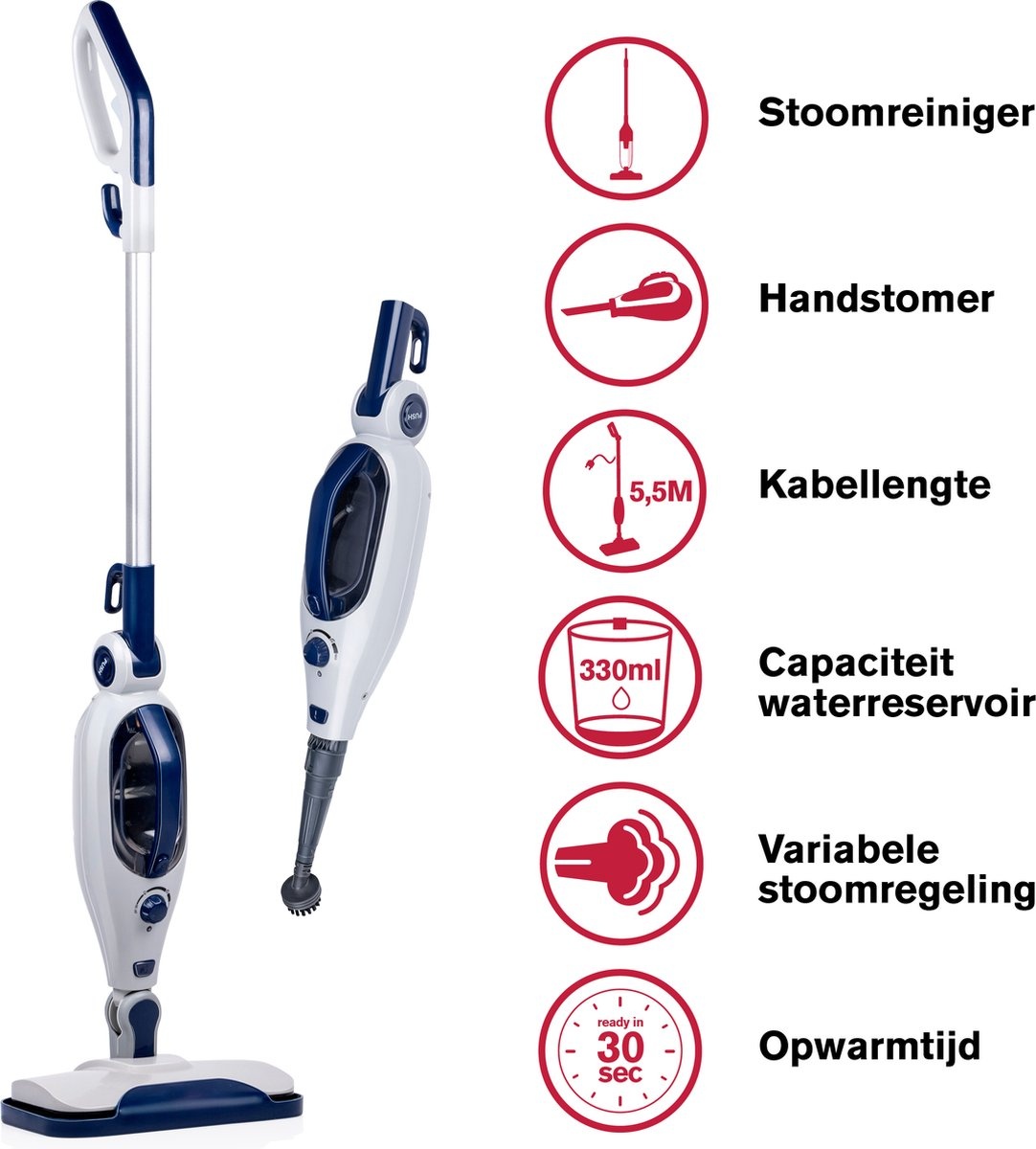 Dirt Devil DD7004 - Stoomreiniger