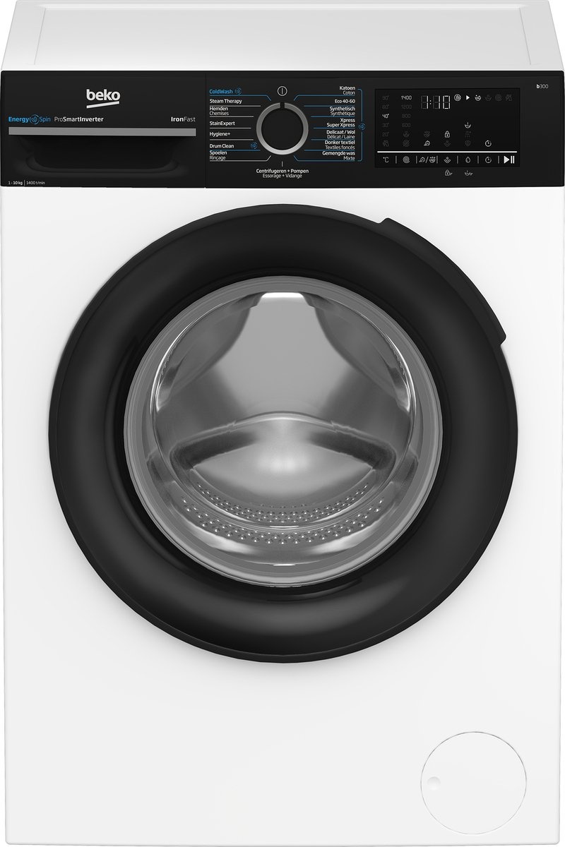 Beko BM3WFU41041B EnergySpin - Wasmachine