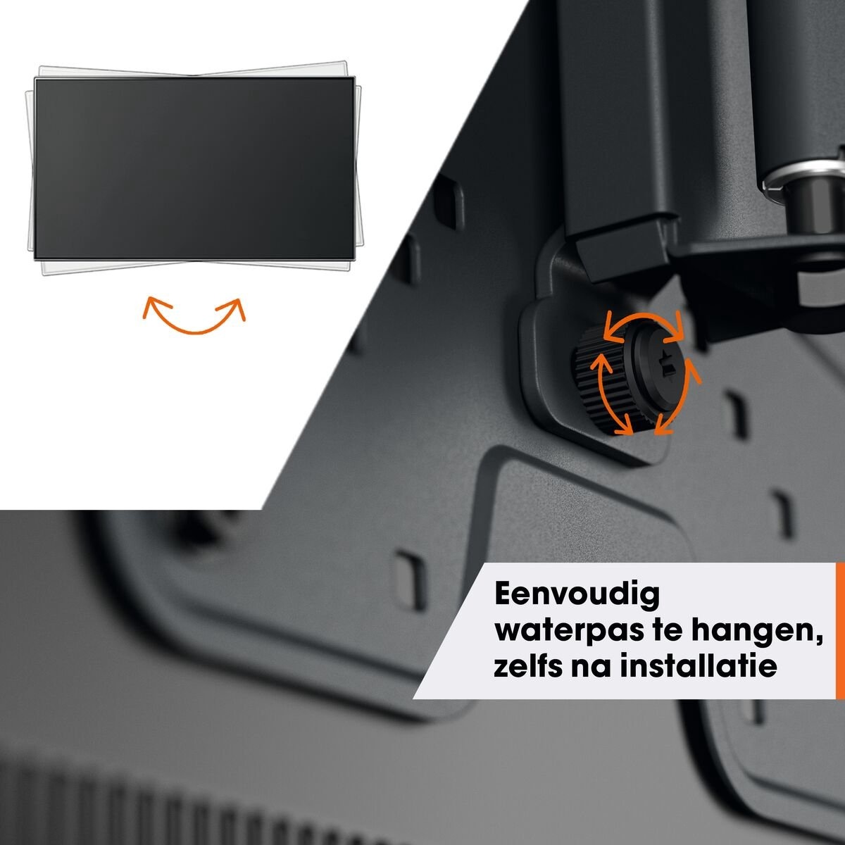 Vogel's TVM 1245 Draaibare TV beugel (19 - 43 inch) - TV muurbeugel