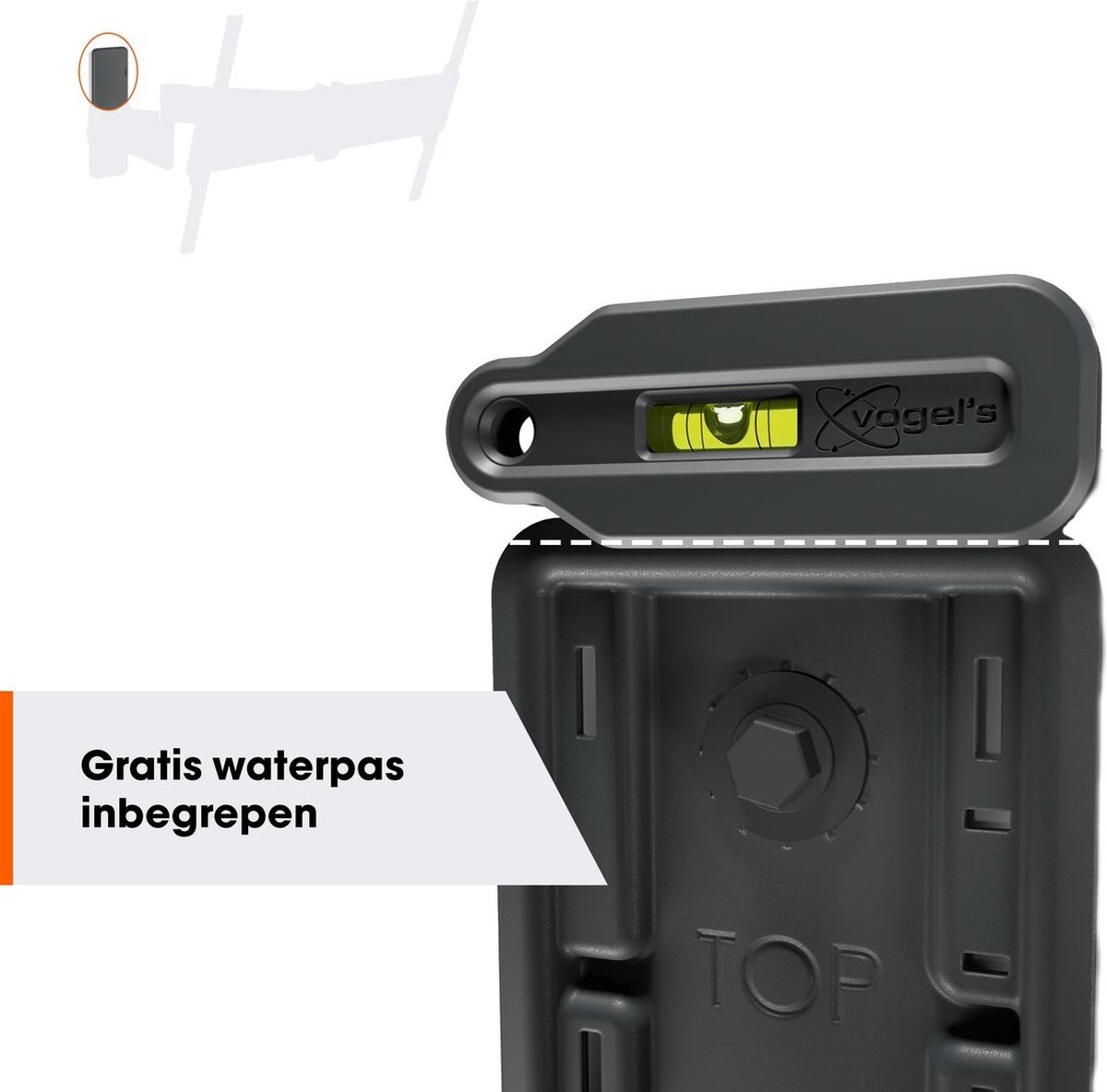 Vogel's TVM 1245 Draaibare TV beugel (19 - 43 inch) - TV muurbeugel