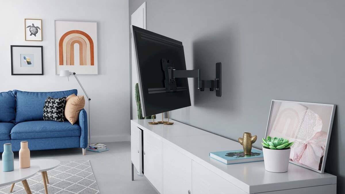 Vogel's TVM 1245 Draaibare TV beugel (19 - 43 inch) - TV muurbeugel