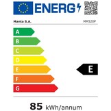 Manta MM520PS - Tafelmodel koelkast