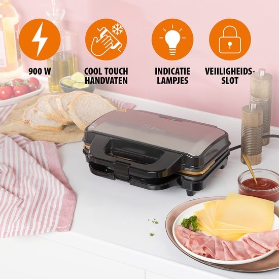 Tristar SA-3060 Sandwichmaker - Tosti-ijzer