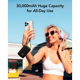 Veger K1 W1188 10.000 mAh Powerbank Zwart - Powerbank