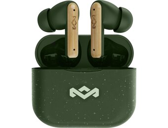 House of Marley Little Bird True Wireless Groen - Draadloze oordopjes