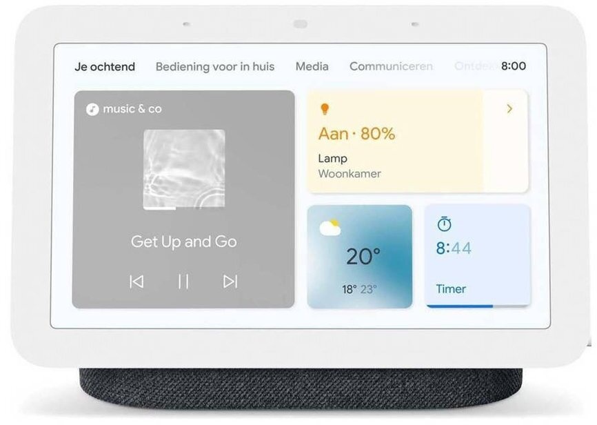 Google Nest Hub 2 Charcoal (GA01892-EU) - Smart Home systeem