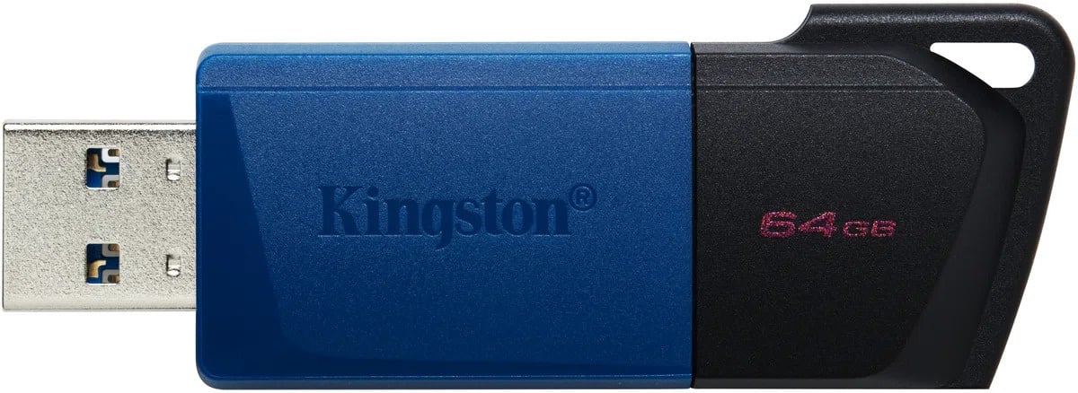 Kingston DataTraveler Exodia M USB 3.2 64GB Blauw - USB-stick