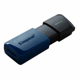 Kingston DataTraveler Exodia M USB 3.2 64GB Blauw - USB-stick