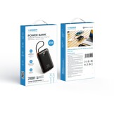 Veger K2 W2068 20.000 mAh Powerbank Zwart - Powerbank