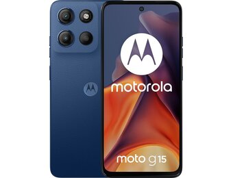 Motorola Moto g15 256GB 4G Sea Blue - Mobiele telefoon