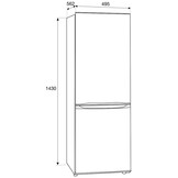 ETNA KCV143WIT - Koel-vriescombinatie