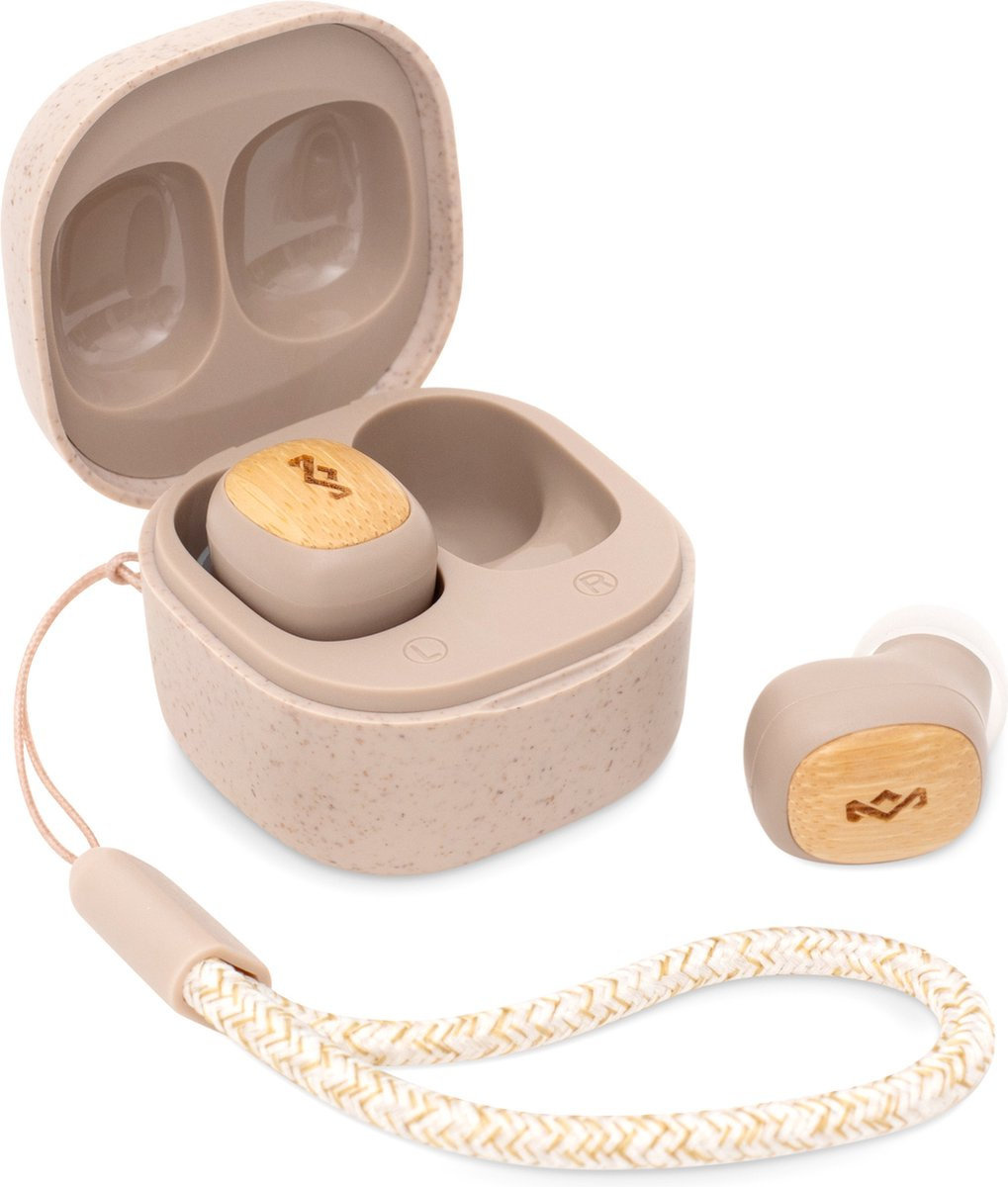 House of Marley Smile Jamaica Mini True Wireless Cream - Draadloze oordopjes