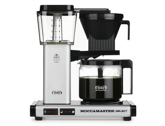 Moccamaster KBG Select (Matt Silver) - Koffiezetapparaat
