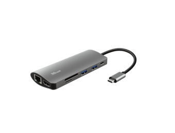 Trust Dalyx 7-in-1 USB-C-adapter - Adapter
