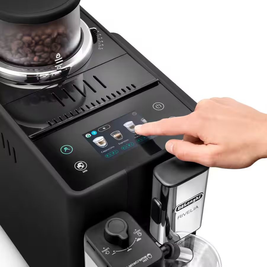 De'Longhi Rivelia Onyx Black EXAM440.55.B - Koffiemachine
