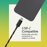 House of Marley Smile Jamaica USB-C Rasta - Oordopjes