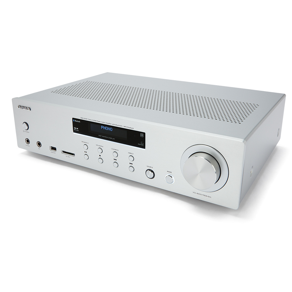 Aiwa AMU-120BTSL Zilver - Versterker