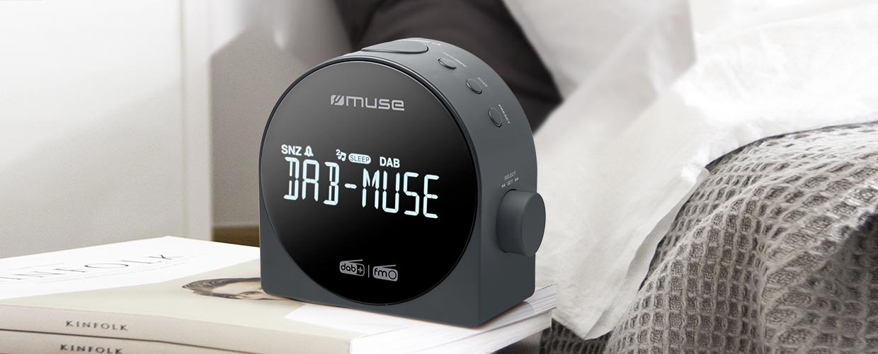 Muse M-185 CDB - Wekkerradio
