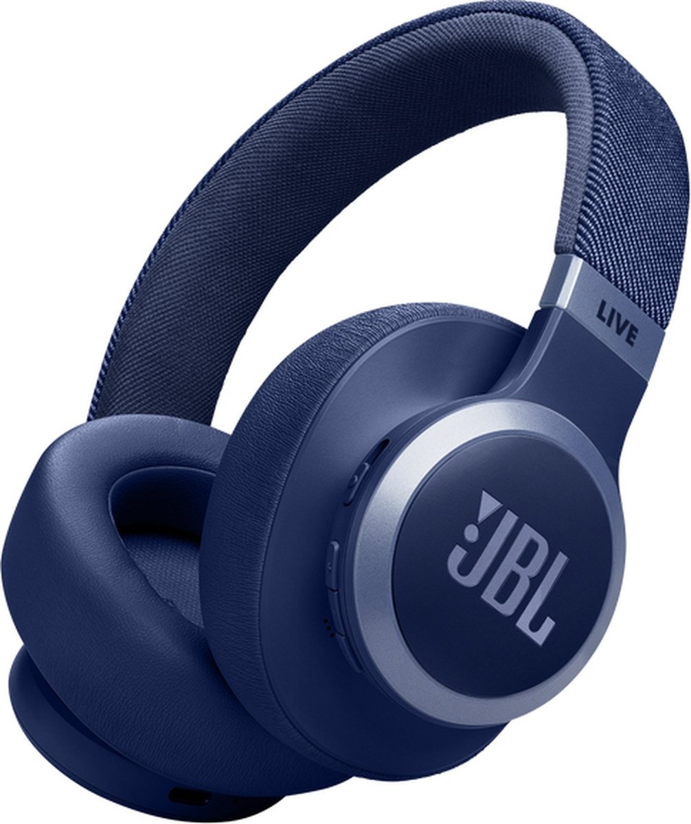 JBL Live 770NC Blauw - Draadloze koptelefoon