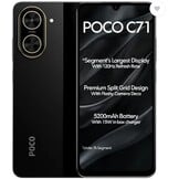 Xiaomi Poco C71 64GB Zwart - Mobiele telefoon