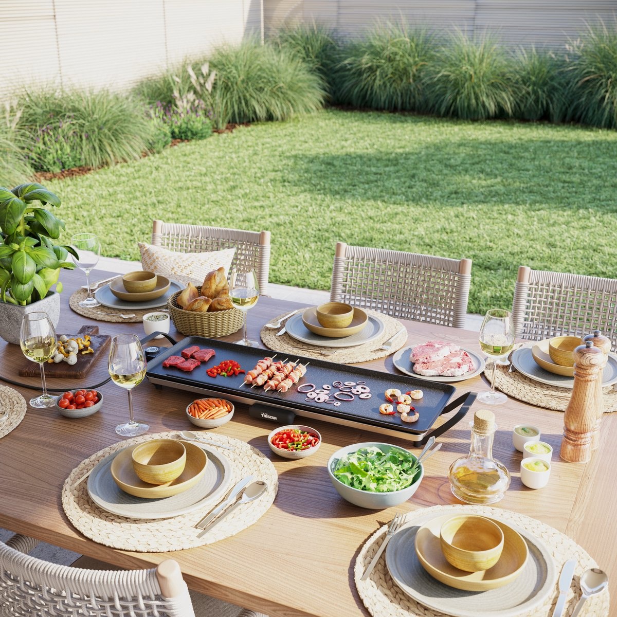 Tristar BP-2668 Slim L - Bakplaat