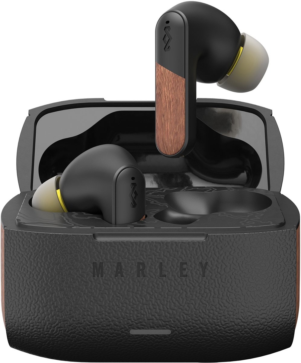 House of Marley Trenchtown ANC Wireless Signature Black - Draadloze oordopjes
