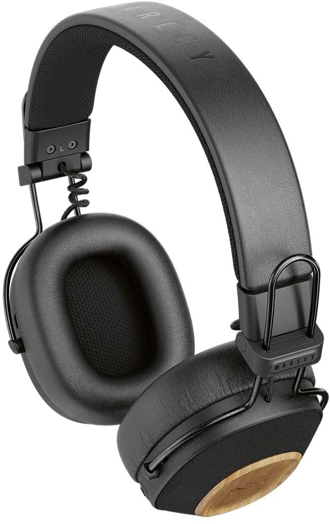 House of Marley Positive Vibration Riddim Signature Black - Draadloze koptelefoon