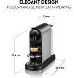 De'Longhi Nespresso CitiZ Platinum EN220.T - Koffiemachine