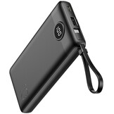 Veger C10 W1147 10.000 mAh Zwart - Powerbank