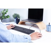 Trust 23970 Primo Zwart - Toetsenbord + muis set