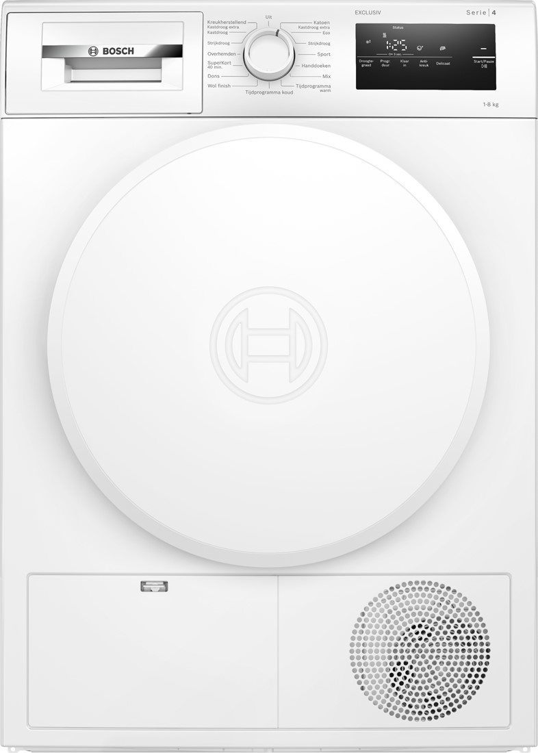 Bosch WTH8300MNL Serie 4 EXCLUSIV - Warmtepompdroger