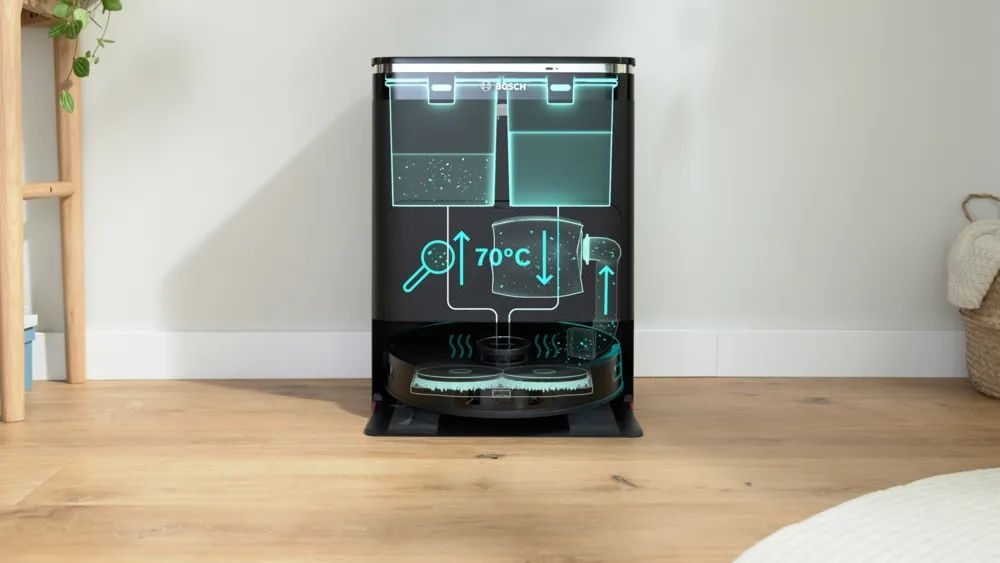 Bosch Spotless Max BCRDW3B - Robotstofzuiger