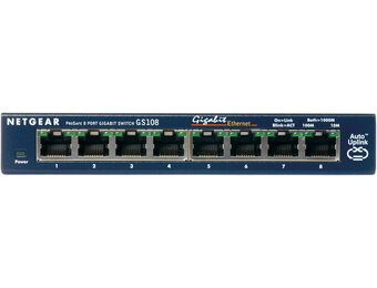 Netgear Prosafe GS108 - Netwerk switch