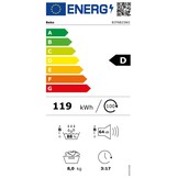 Beko B3T6823W2 SteamCure Selective - Warmtepompdroger