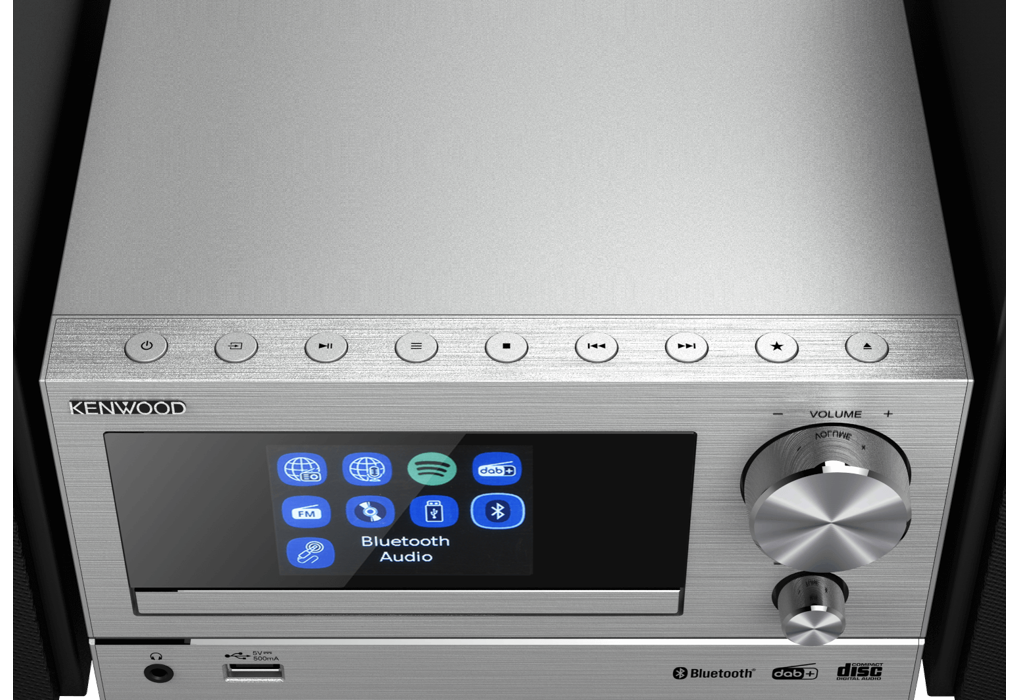 Kenwood M-7000S Zilver - Stereo set