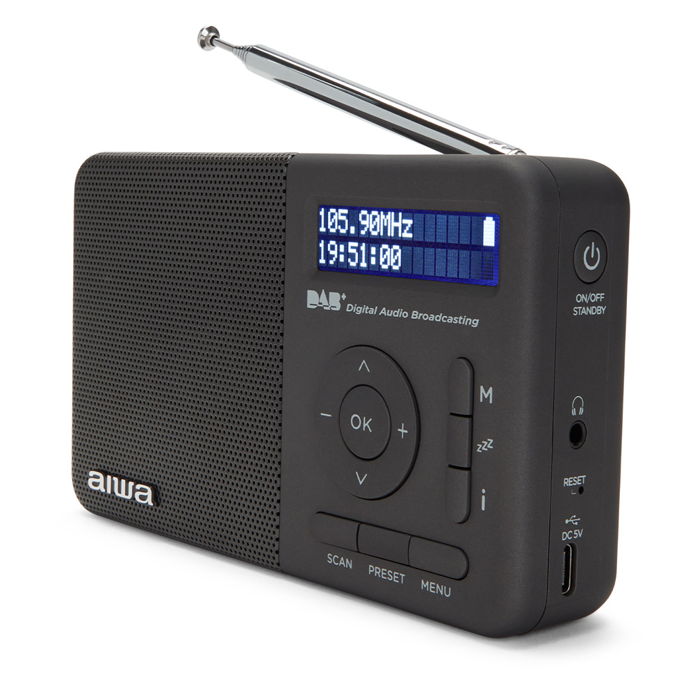Aiwa RD-40DAB/BK Zwart - Radio