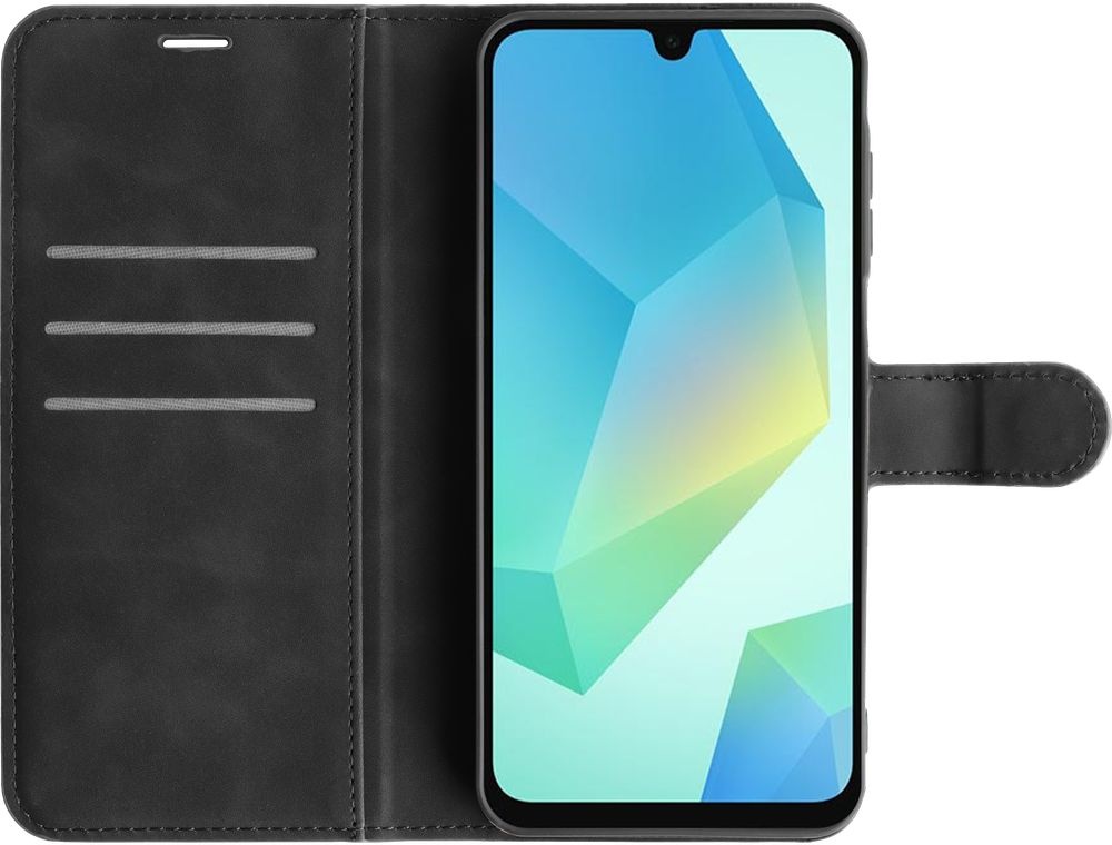 Just in Case PrimeWallet Case Samsung Galaxy A36 / A56 PU leer Zwart - Telefoonhoesje