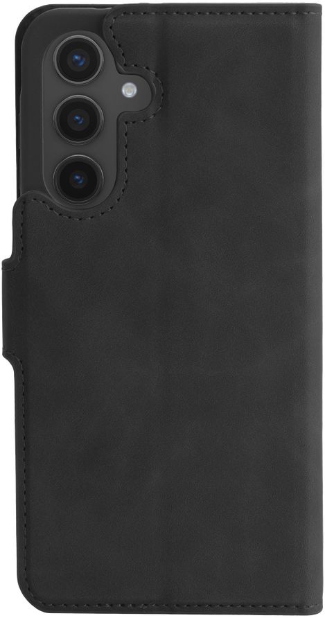Just in Case PrimeWallet Case Samsung Galaxy S25+ PU leather Wallet Case Black - Telefoonhoesje
