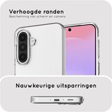Just in Case Zero% Case Samsung Galaxy A37 Soft TPU Backcover Transparant - Telefoonhoesje