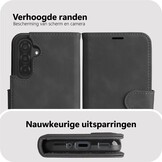 Just in Case PrimeWallet Case  Samsung Galaxy A57 PU leer Zwart - Telefoonhoesje
