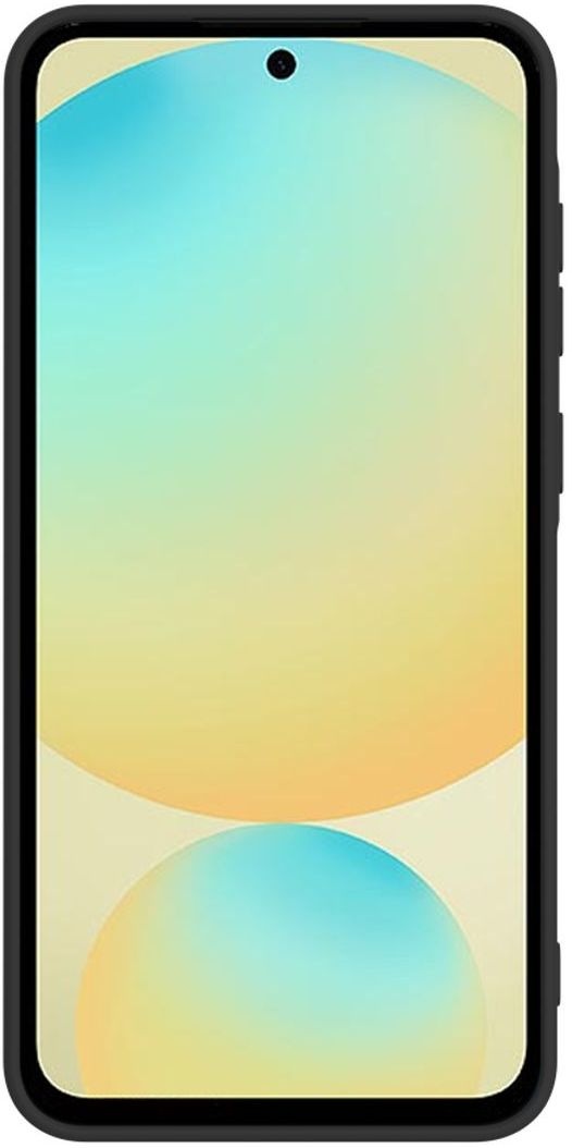 Just in Case Premium Liquid Color TPU Case Samsung Galaxy A26 Zwart - Telefoonhoesje