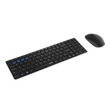 Rapoo 9300M Zwart - Toetsenbord + muis set