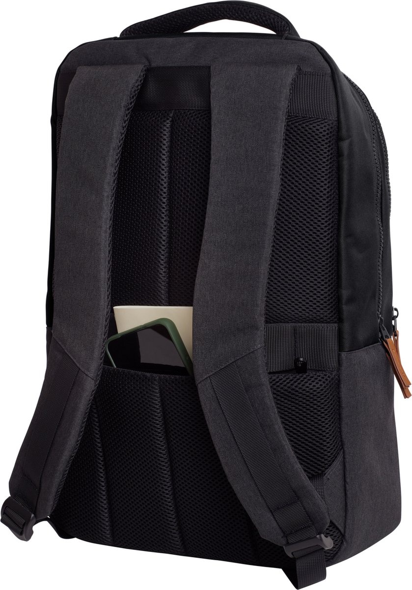 Trust Lisboa 16 inch laptoprugzak Eco Zwart - Laptoptas