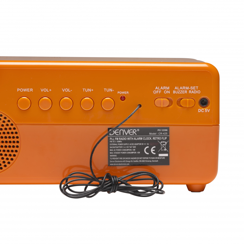 Denver CR-425 - Wekkerradio