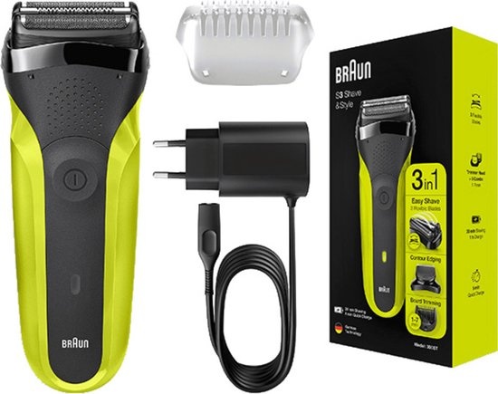 Braun Series 3 Shave en Style 300BT - Baardtrimmer
