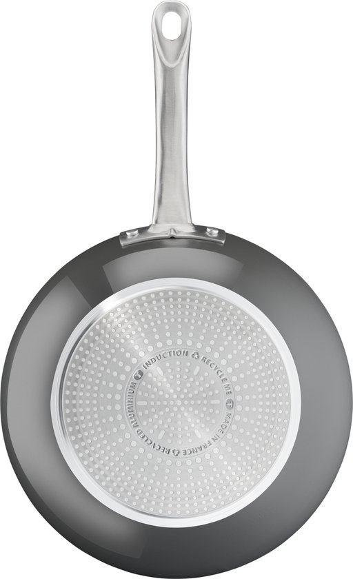 Tefal Renew+ Wokpan 28cm Zwart