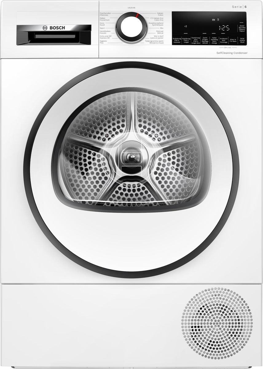Bosch WQG245DCFG Serie 6 - Warmtepompdroger